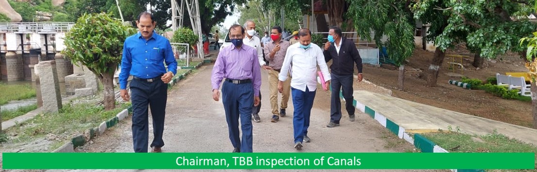 Chairman, TBB inspection of Canals – TUNGABHADRA BOARD